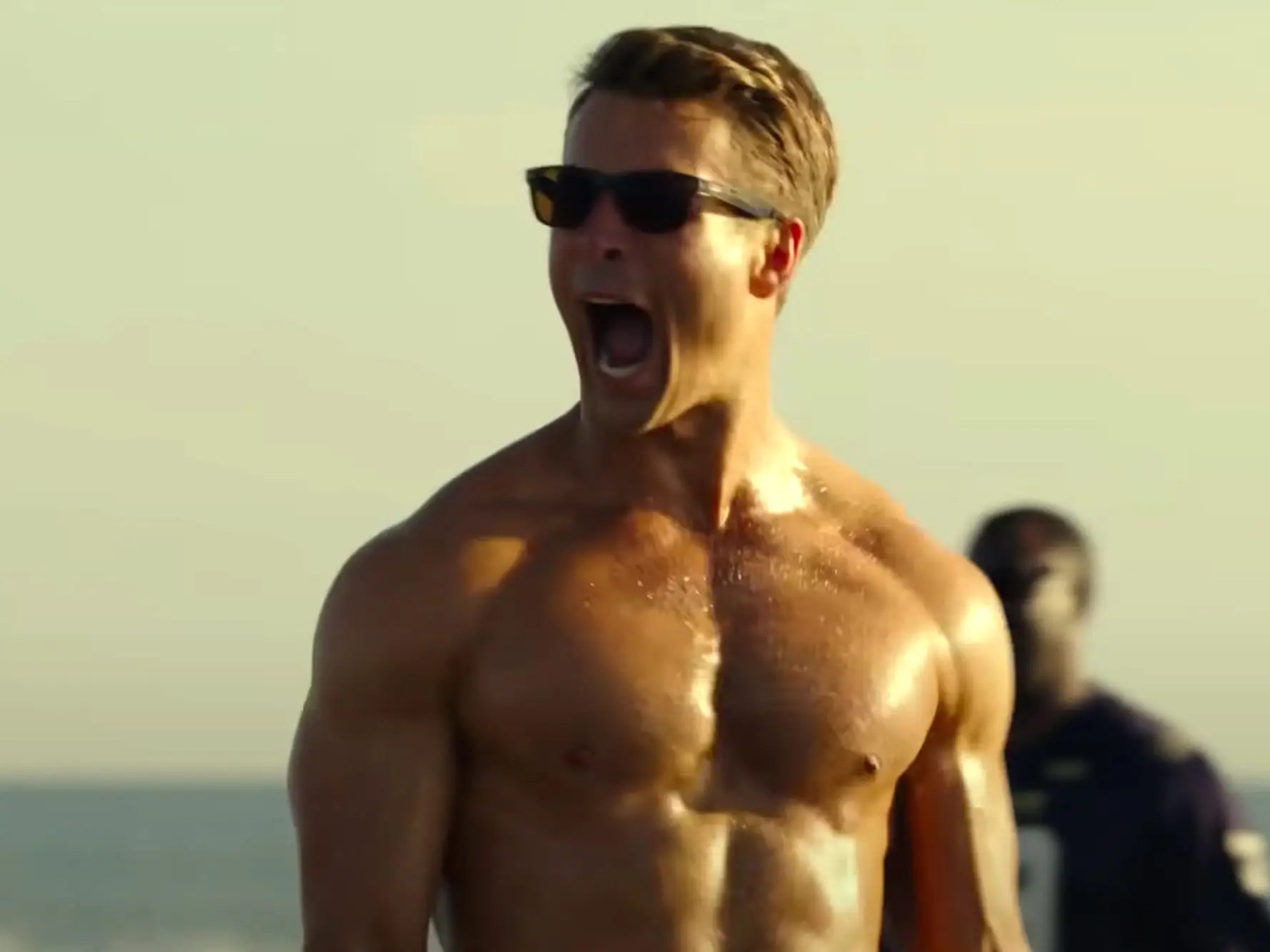 'Top Gun Maverick' Director Says Glen Powell Hurt Himself in Beach Scene
