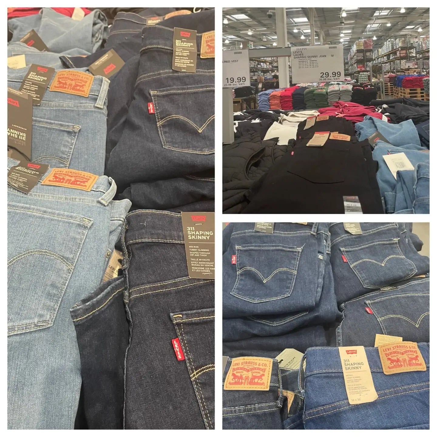 Actualizar 58+ imagen costco women's levi jeans Thptnganamst.edu.vn