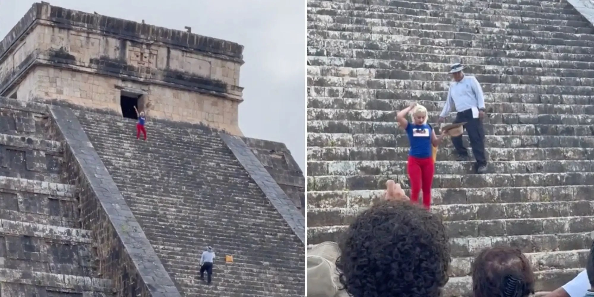 Woman Dancing on Historic Mayan Pyramid Goes Viral on TikTok