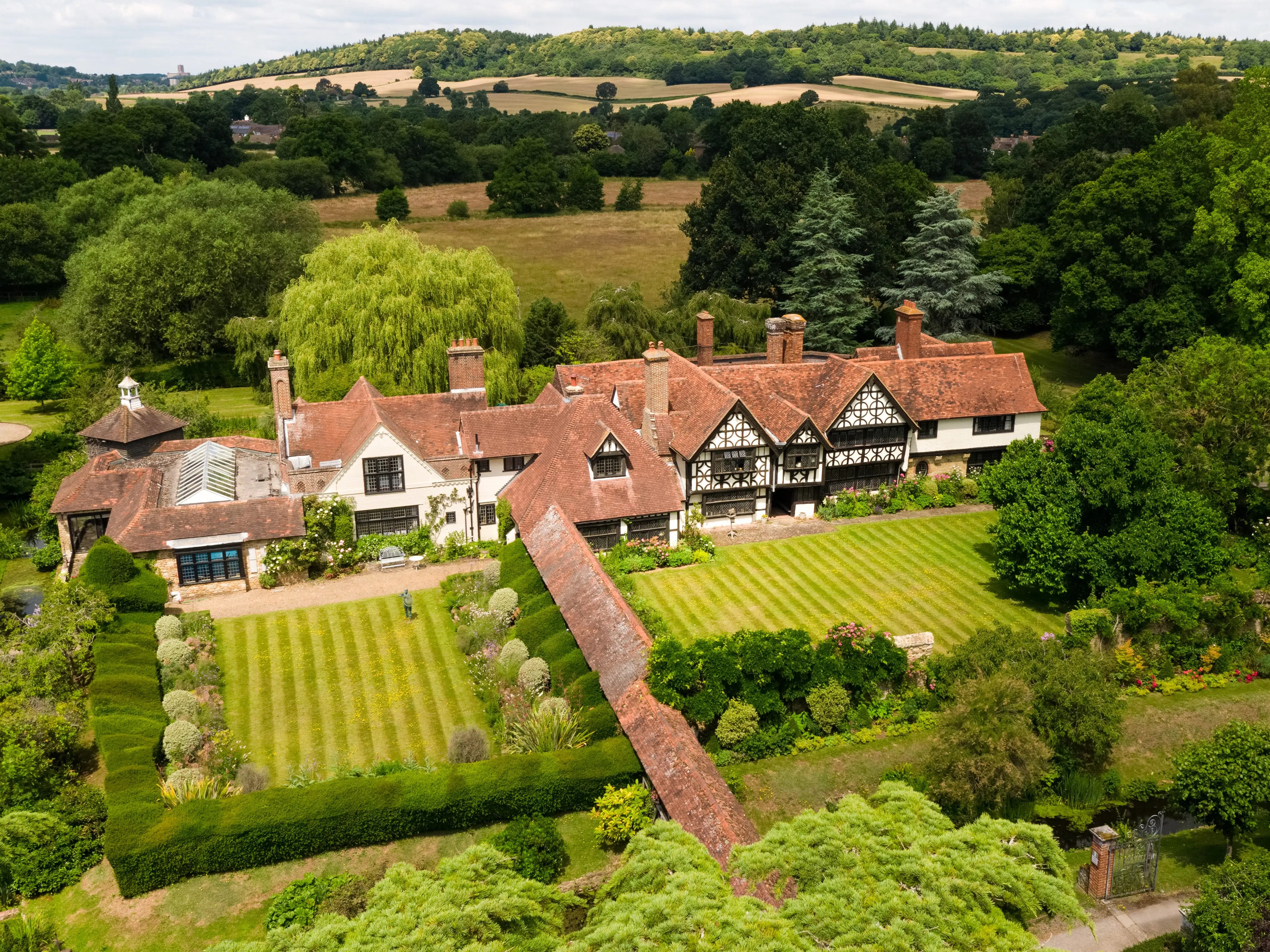 PHOTOS Enchanting 1,000YearOld English Manor House on Sale for 13