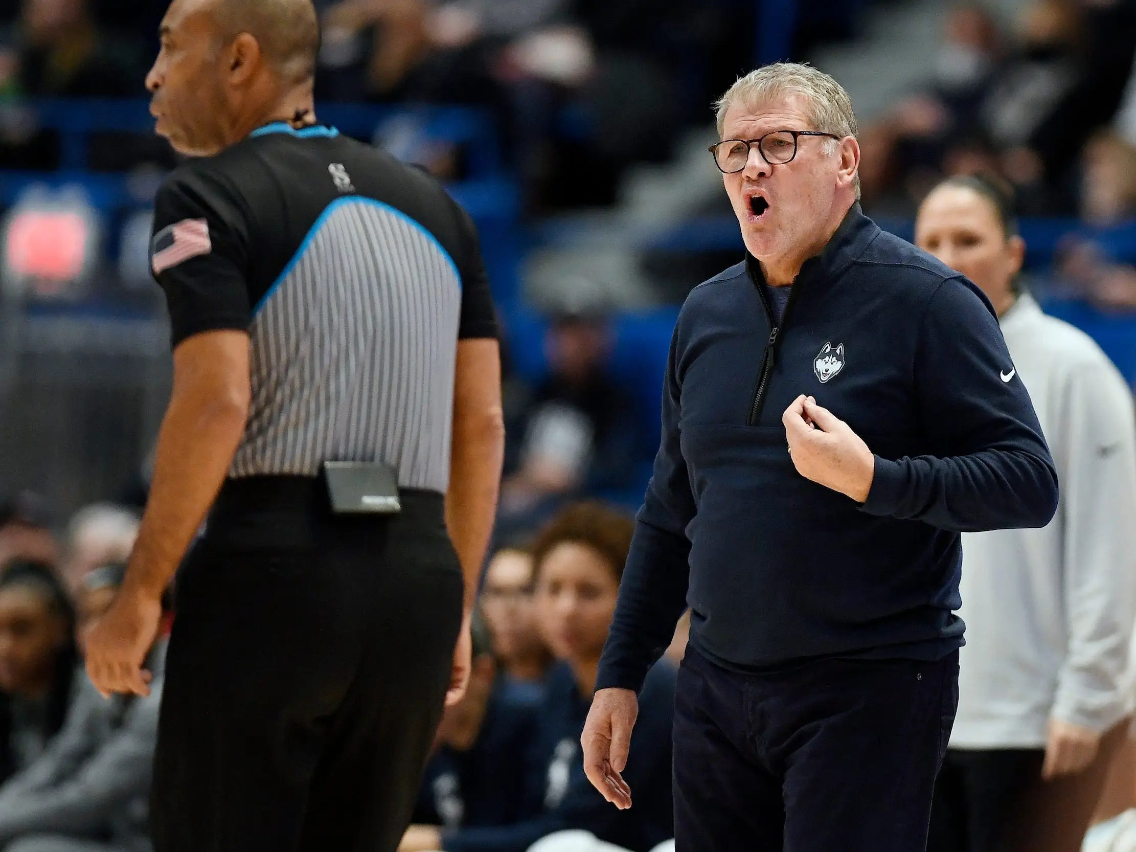 Coach Yelling At Ref