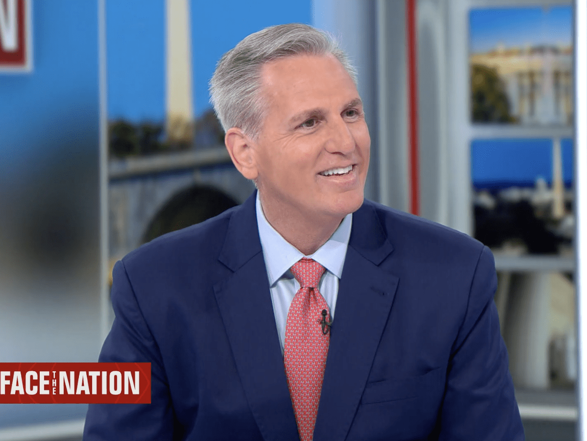 CBS News Asked Kevin McCarthy About Santos' Credibility, and He