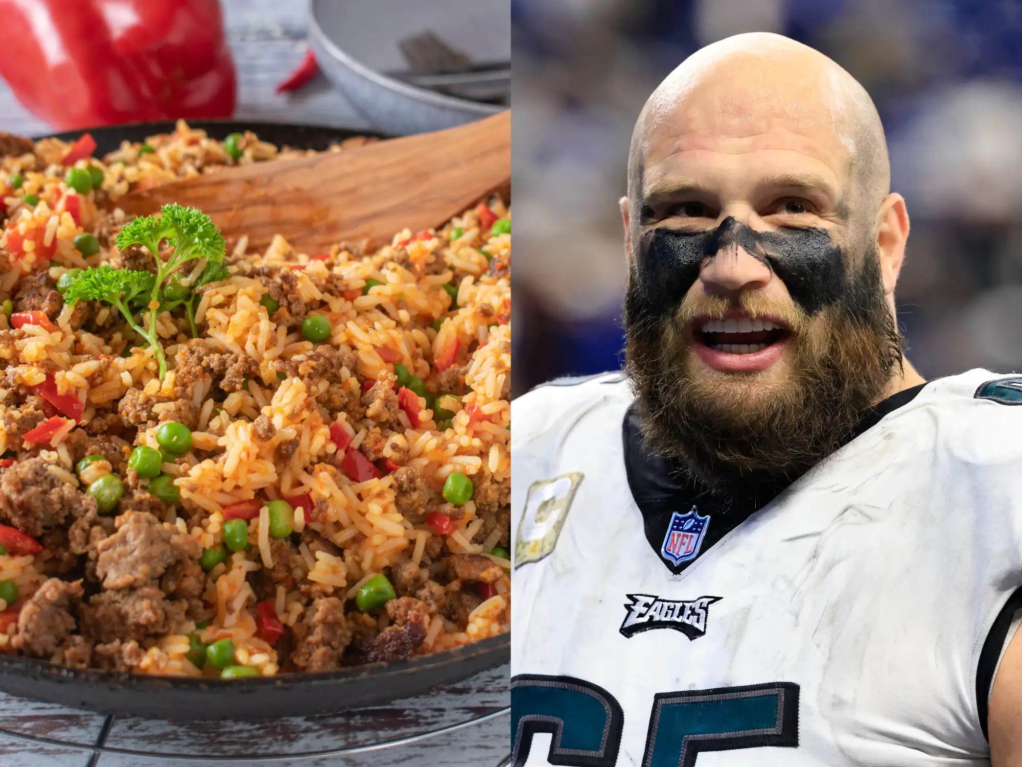 Eagles RT Lane Johnson Eats a SumoStyle 5,500Calorie Diet Business