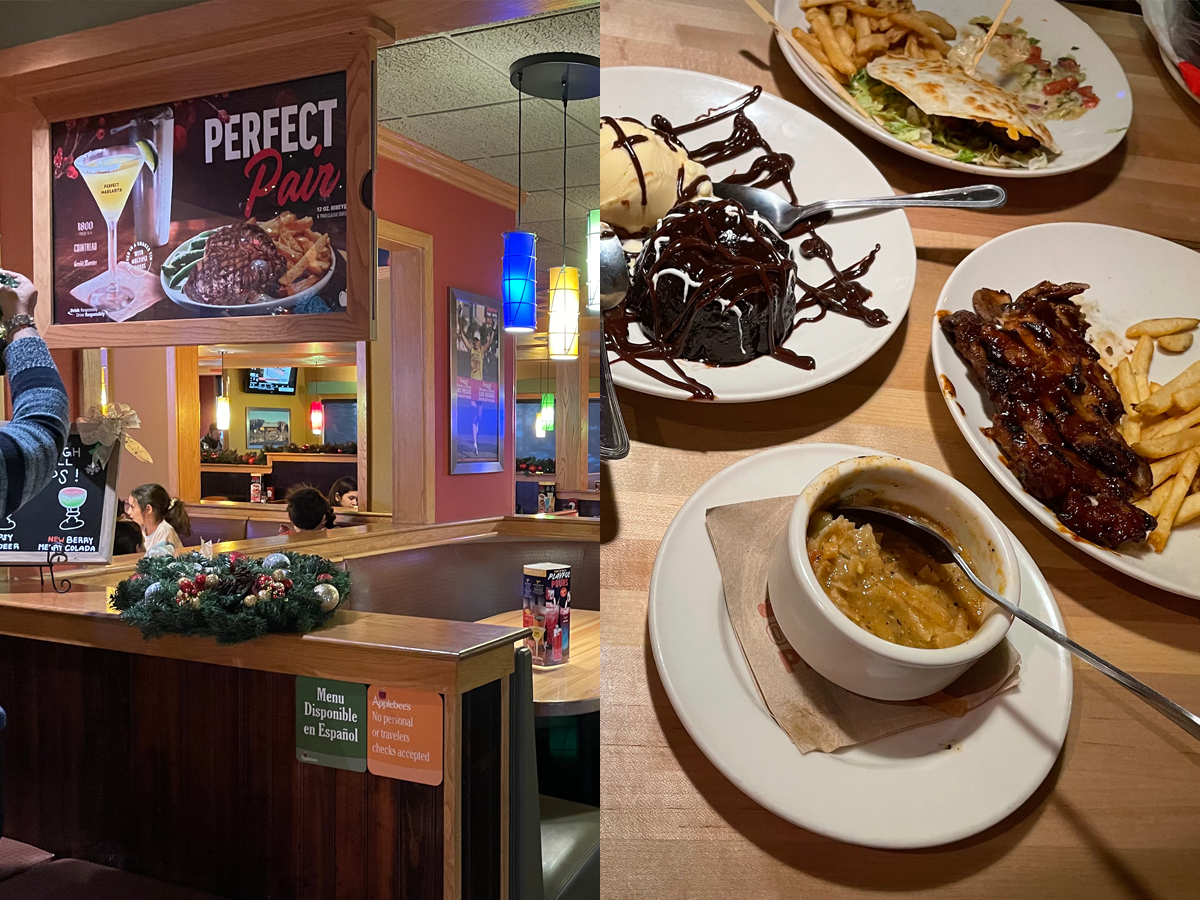 Trying Applebee's for the First Time, Worth It + Photos