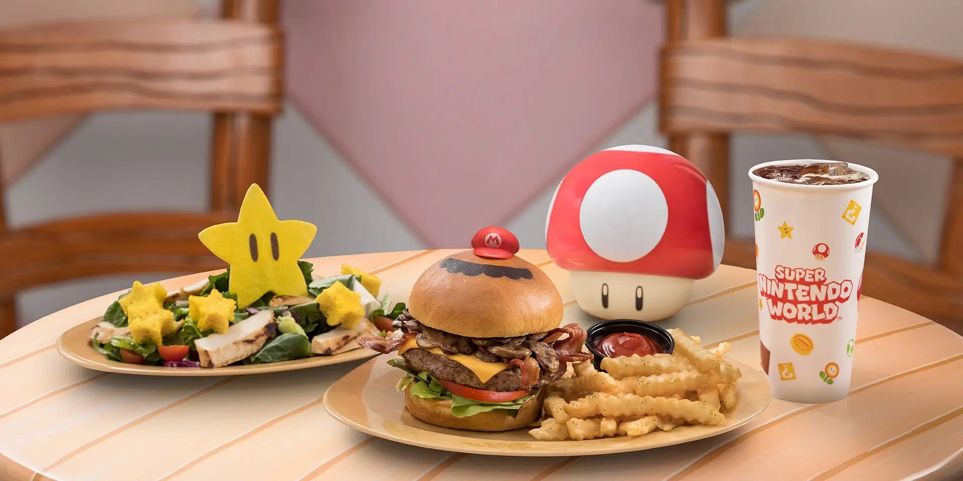 Take a Look Inside Super Nintendo World's Toadstool Cafe Business Insider