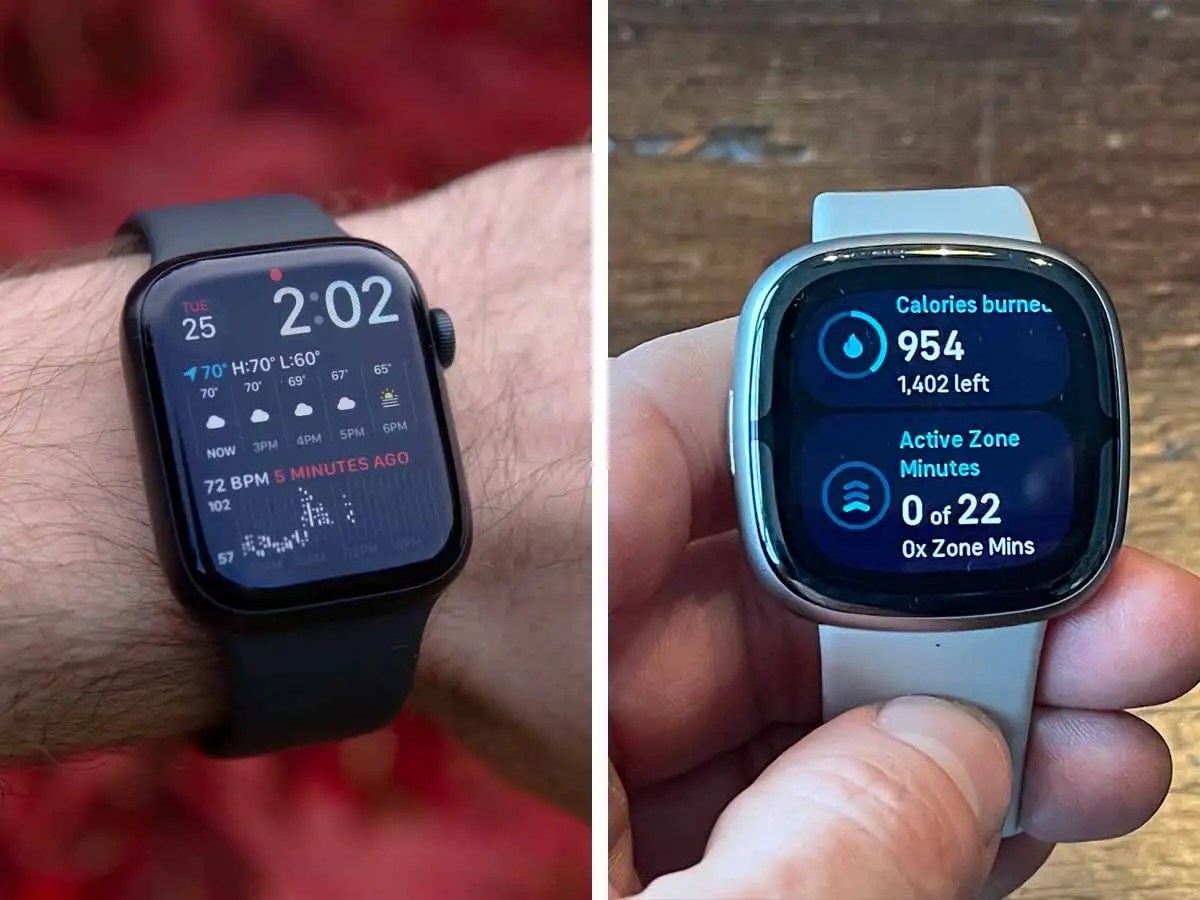 Apple Watch Series Fitbit Sense 2 Which Smartwatch Is