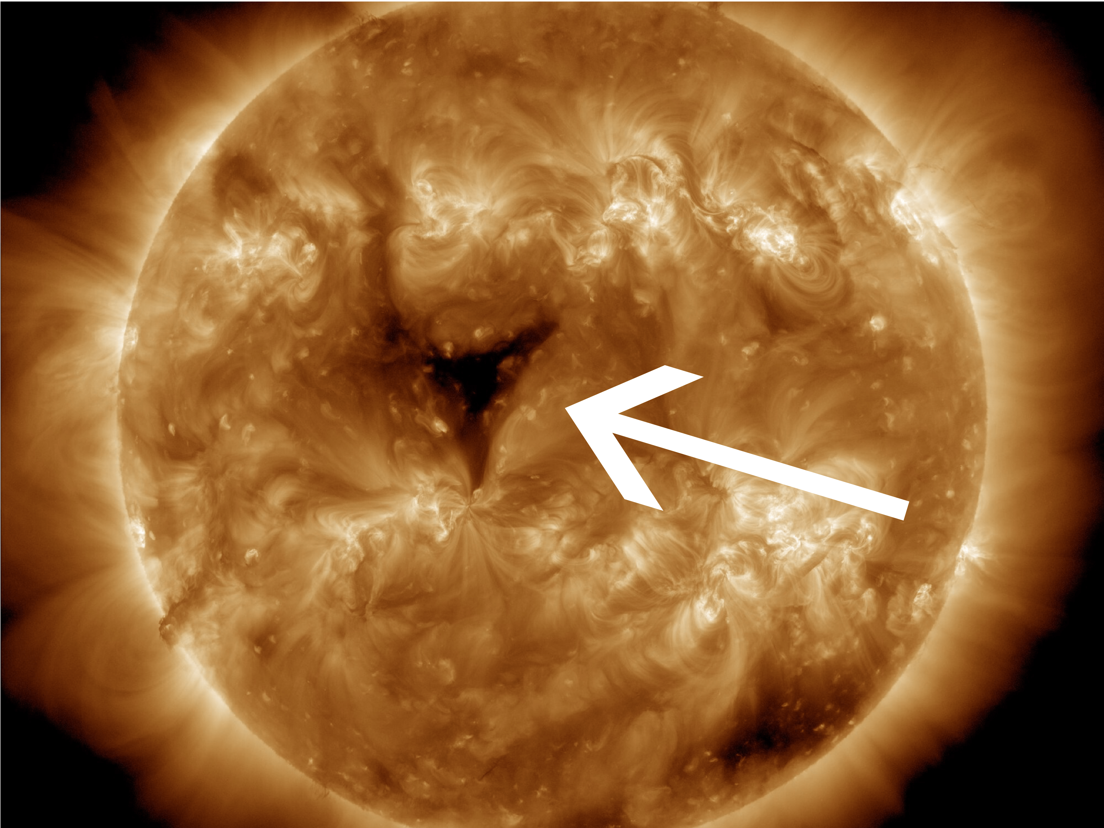 2nd Giant 'Hole' on Sun May Send 1.8 MillionMph Solar Winds to Earth