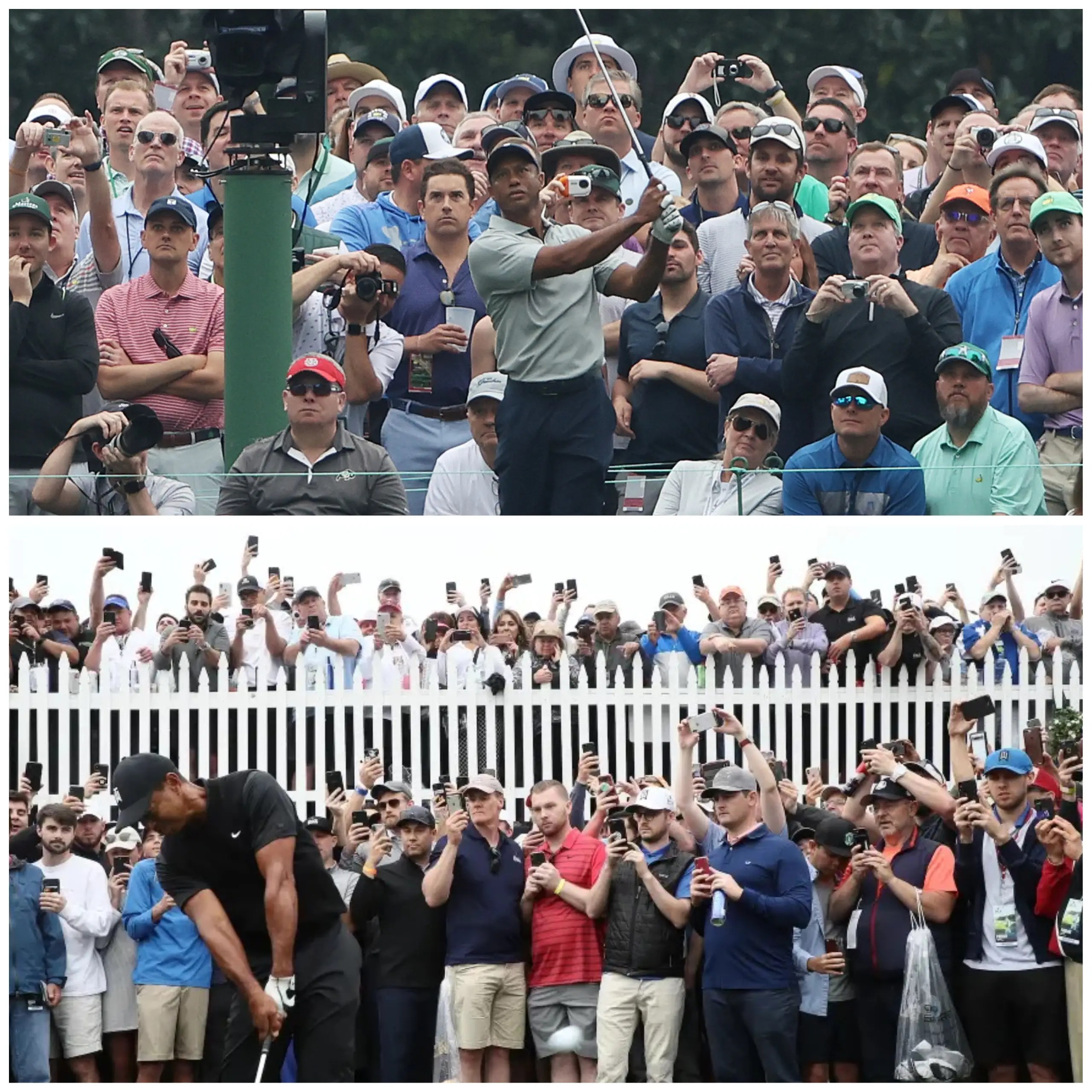 The Masters golf tournament bans cell phones and that rule is not going to change anytime soon