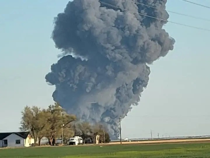 Nearly 20,000 cows are believed to have been killed in an explosion and fire at a Texas dairy