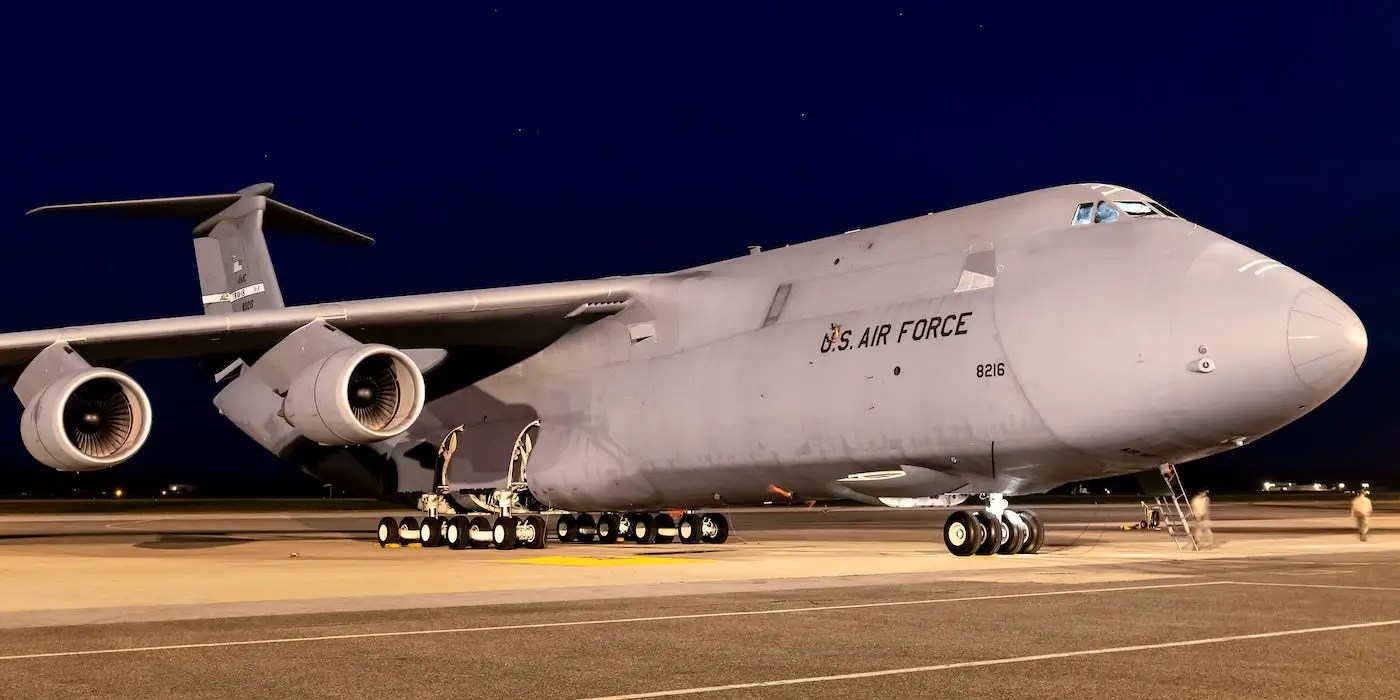 The US Air Force Is Planning to Keep C5 Cargo Planes Flying Business