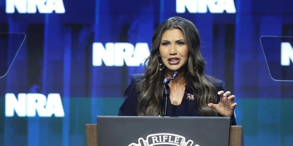 South Dakota's governor says her 2yearold granddaughter 'already' has