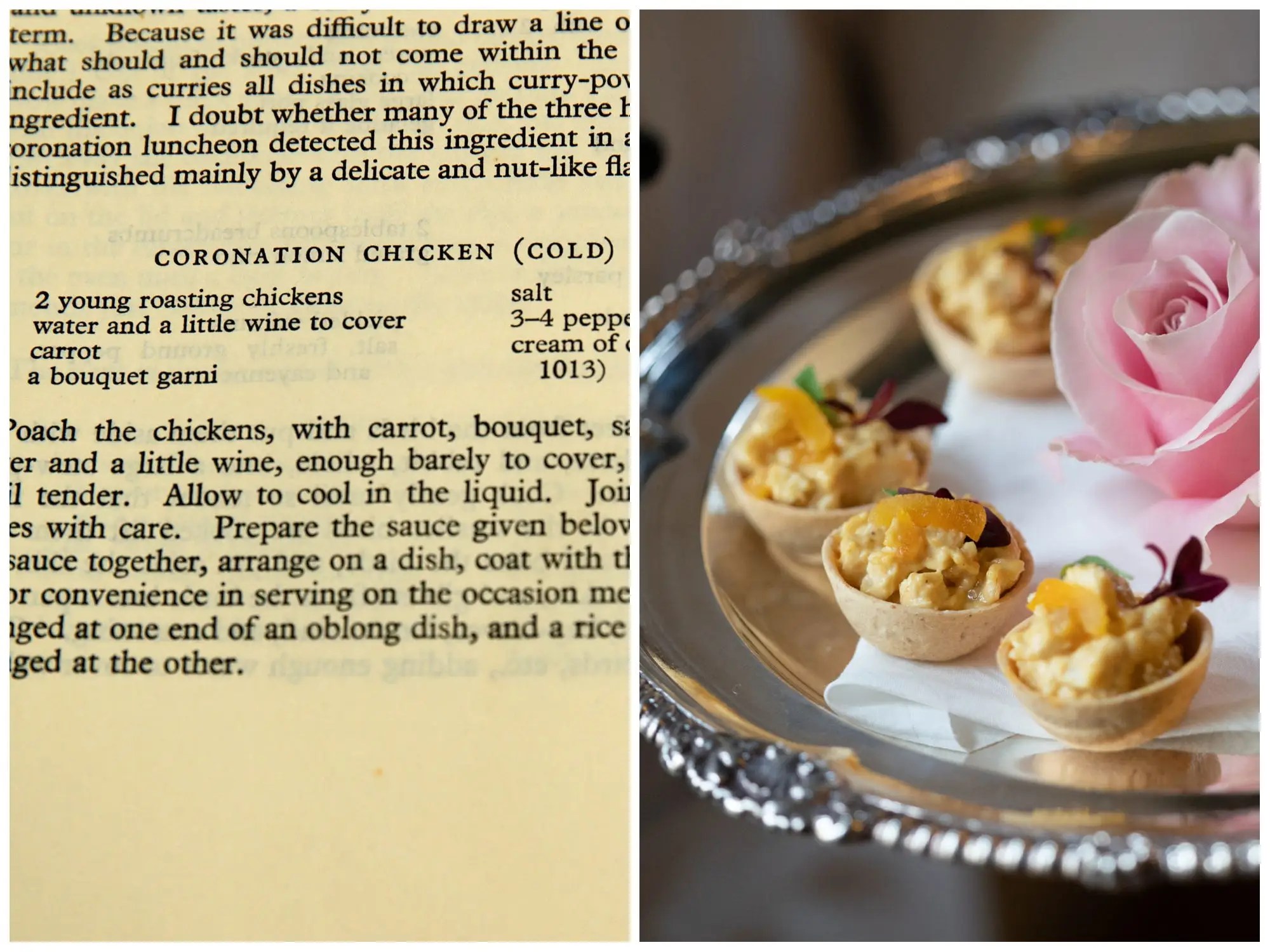 I made coronation quiche, the royal recipe devised in honor of King