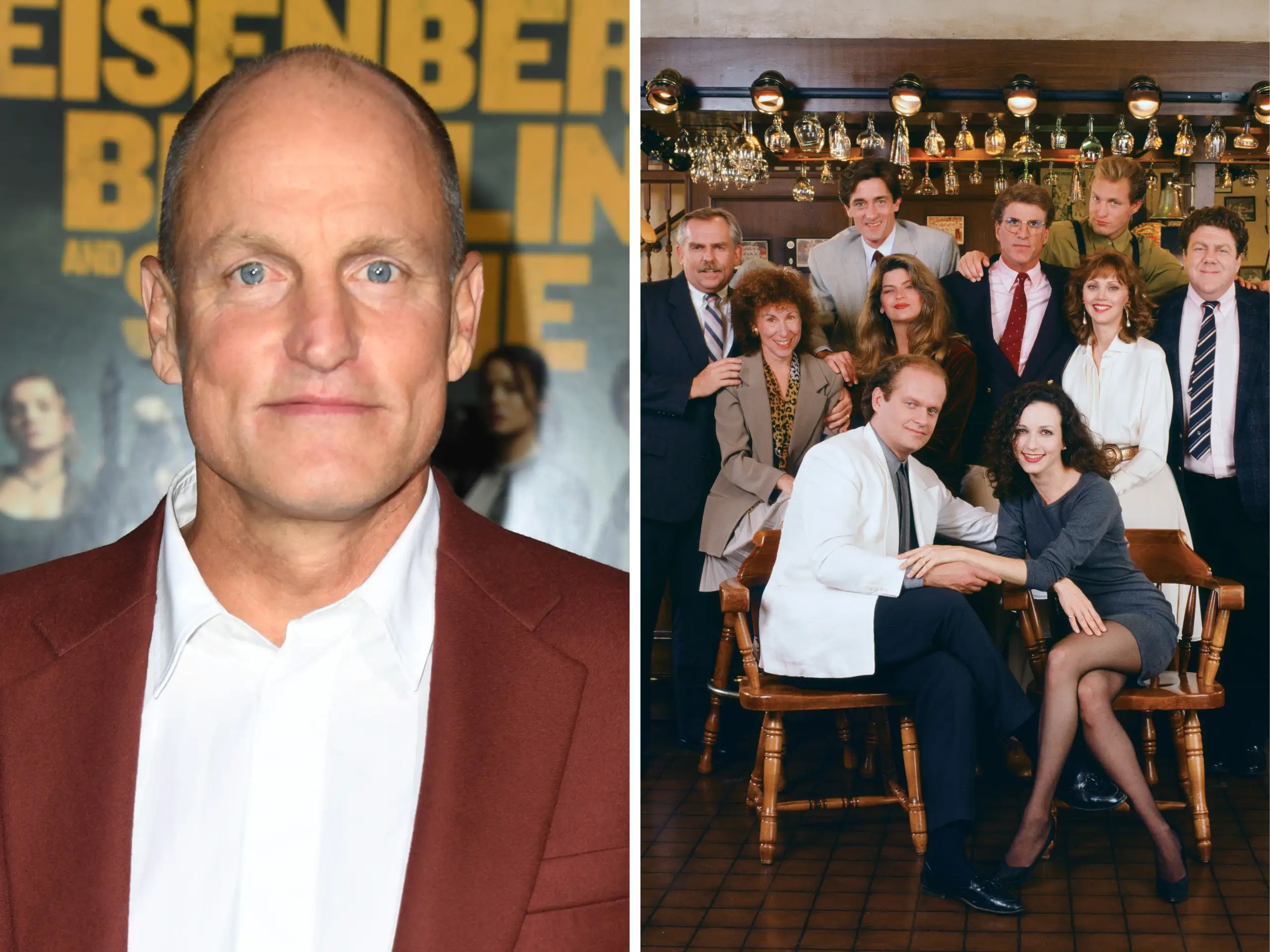 Woody Harrelson once ate meat on the set of ‘Cheers,’ and his costars