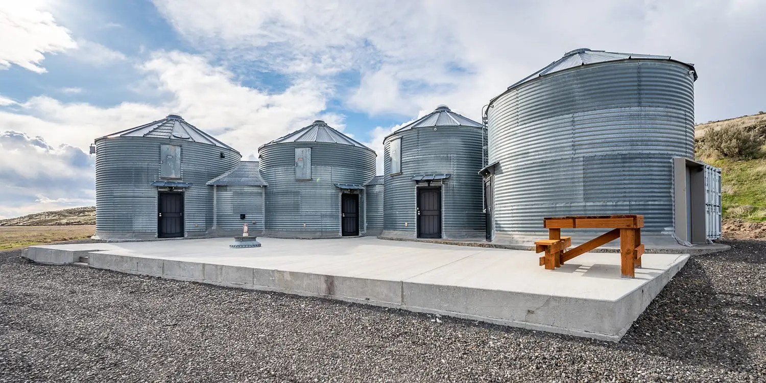 Inside the Secret Home a Man Built Out of Grain Bins in Rural America