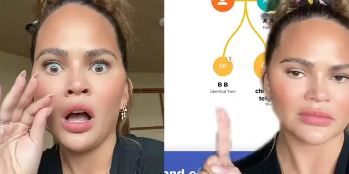 Chrissy Teigen Thought She Had an Identical Twin After DNA Test