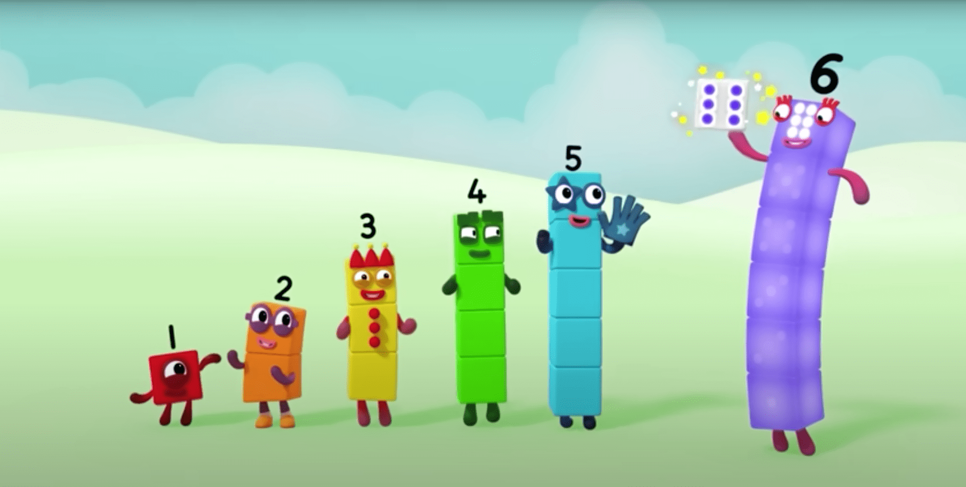 A British show about anthropomorphic numbers has made my 5yearold