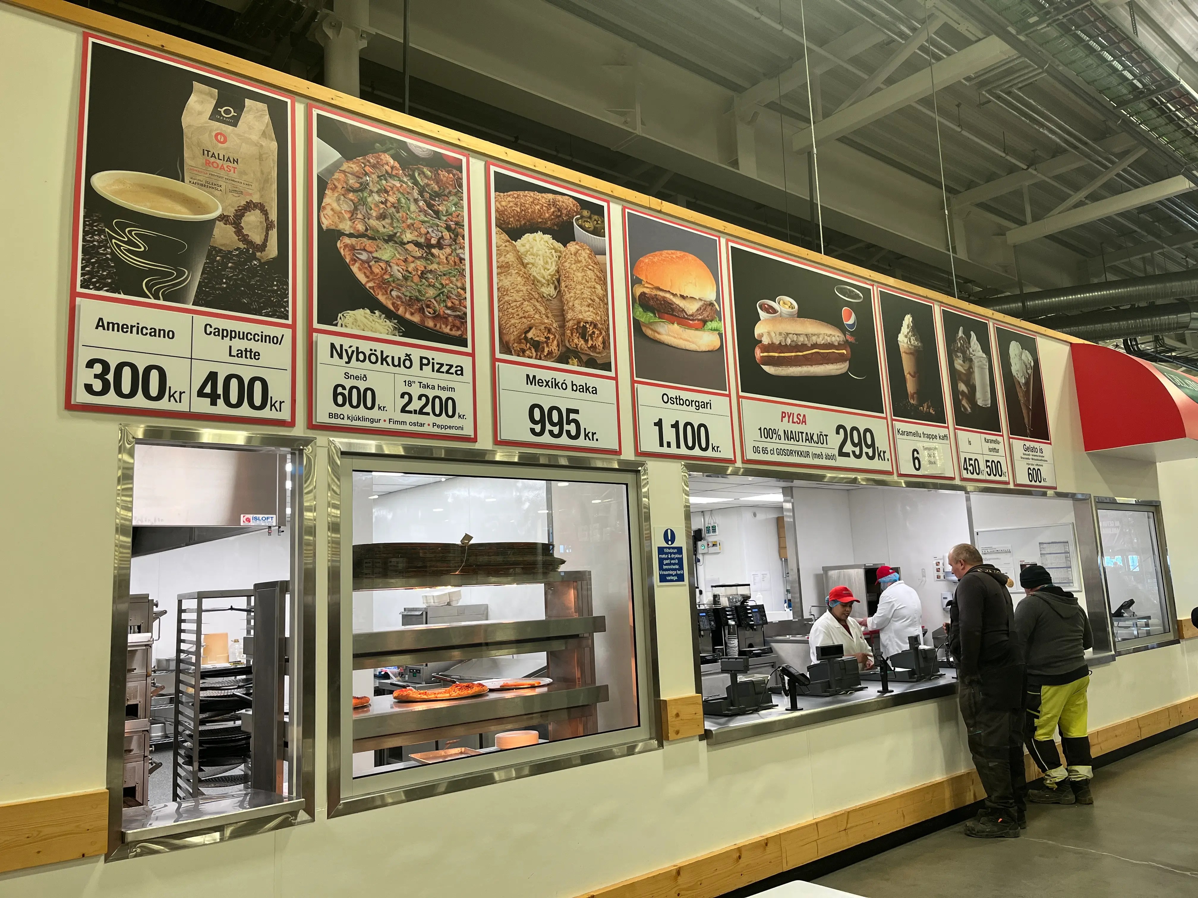 Photos show what the Costco food court looks like in Iceland Dikla Akrat