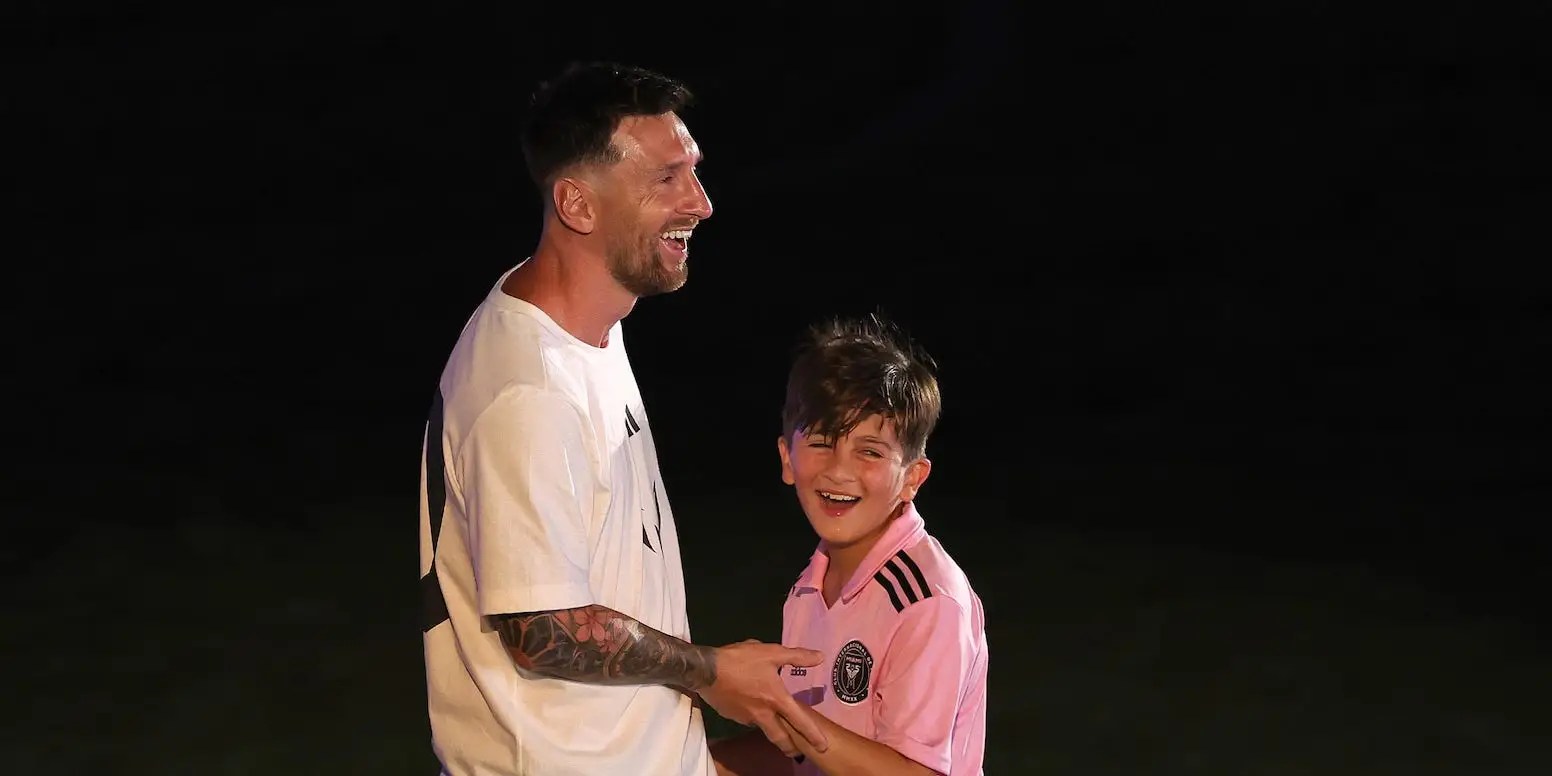 Lionel Messi's 10YearOld Son Thiago Joins Inter Miami Youth Club