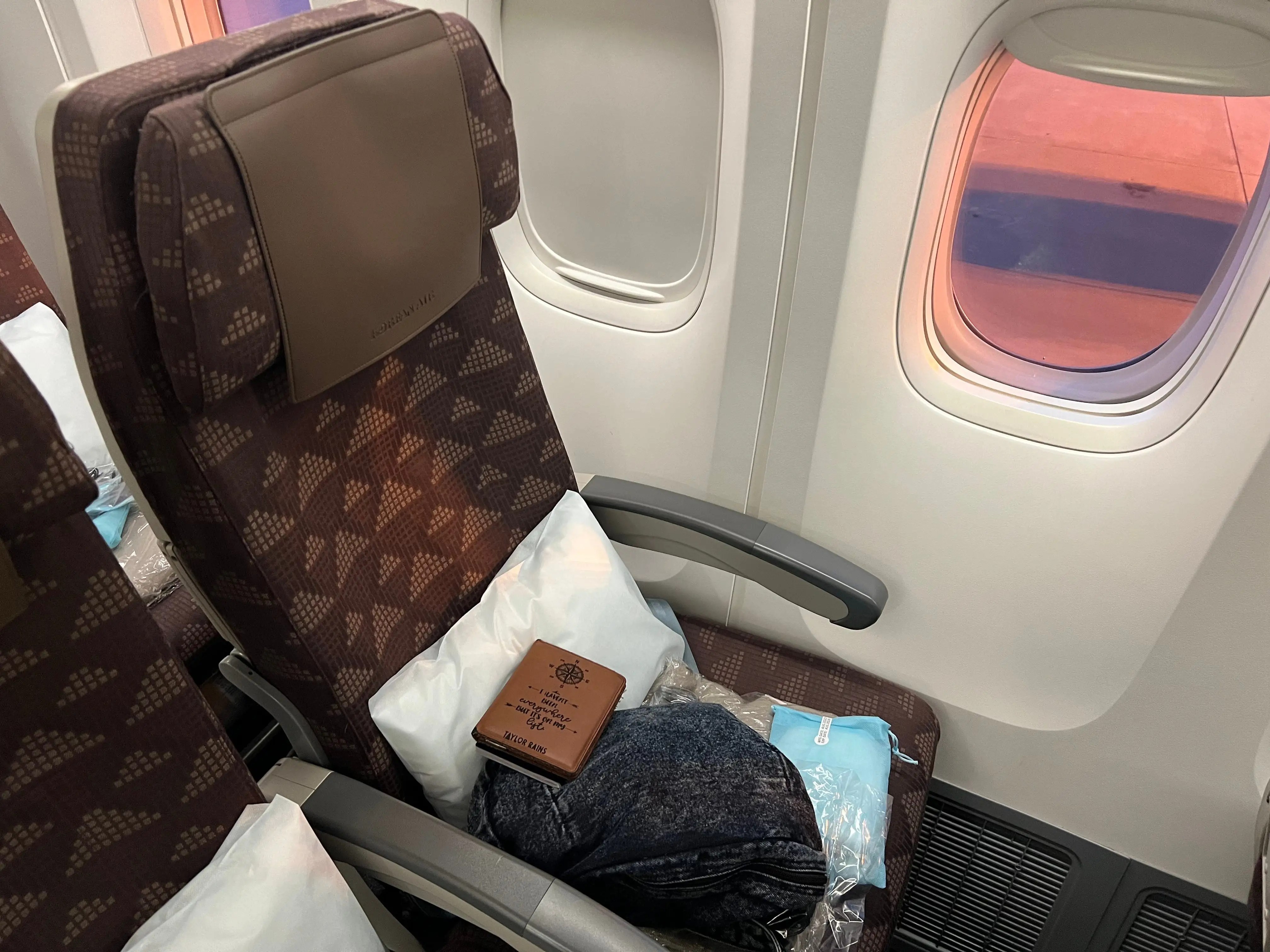 Flew on Korean Air Boeing 747 in Economy Seoul to NY Business Insider