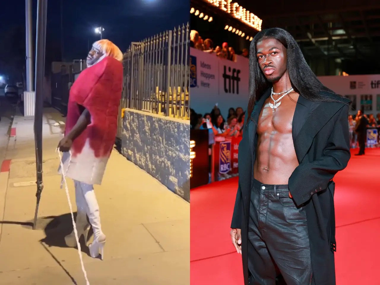 Lil Nas X Dressed As a Bloody Tampon for Halloween, Dividing Opinion