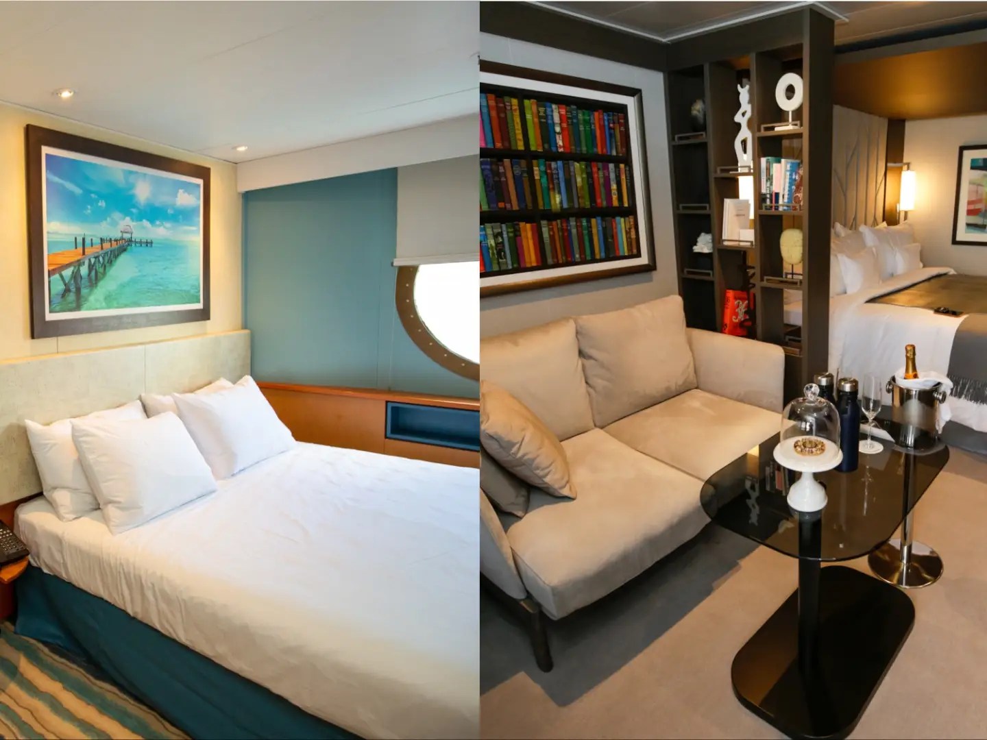 Cruise Stateroom Compared Margaritaville Vs. Explora Journeys