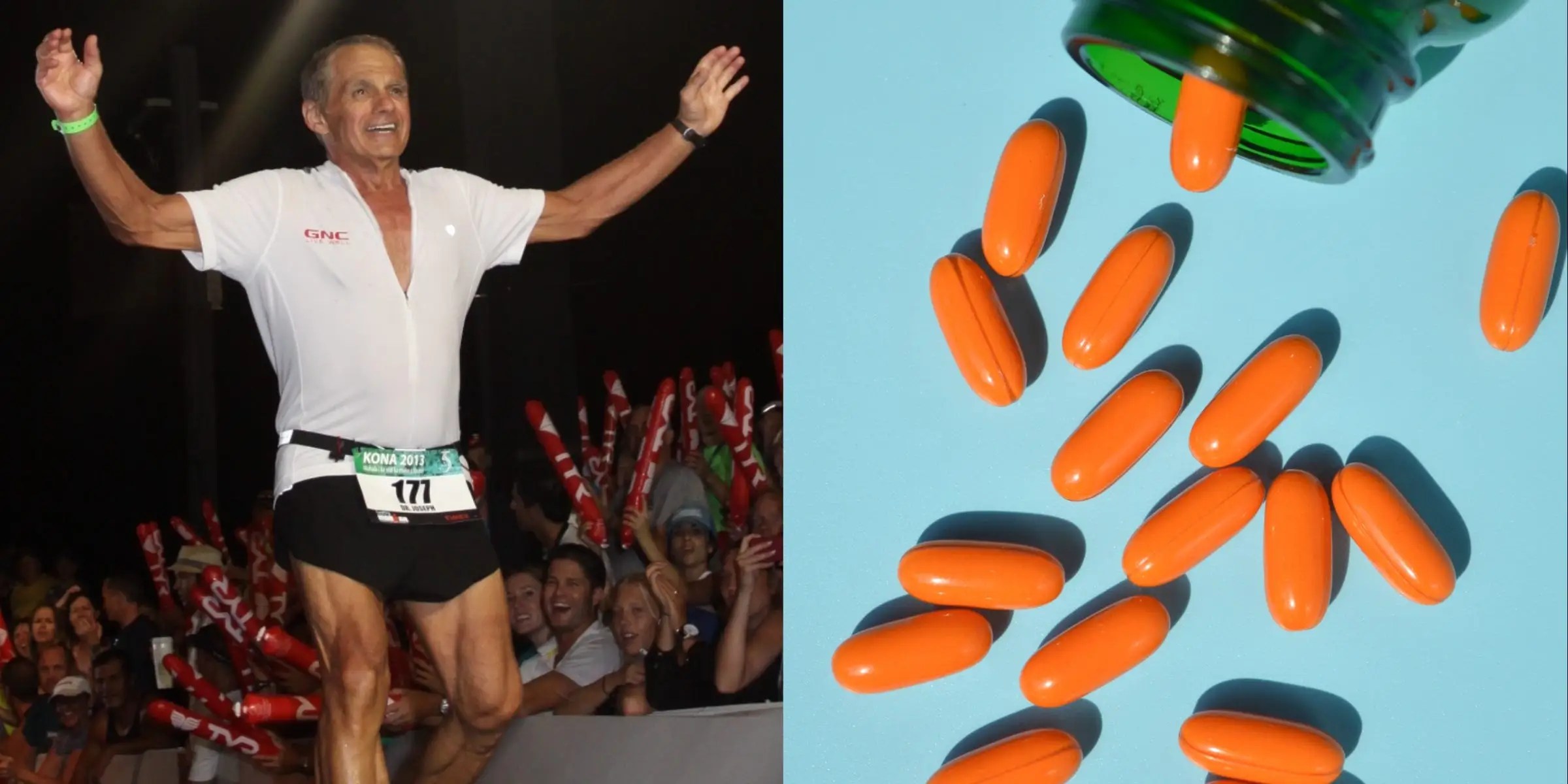 Le triathlète de 83 ans, le Dr Joseph Maroon, partage ses suppléments
