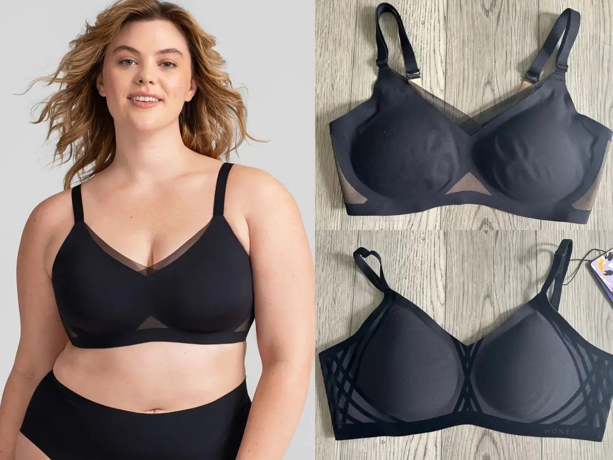 Honeylove Review 2024 CrossOver Bra, Silhouette Bra, VNeck Bra, and More