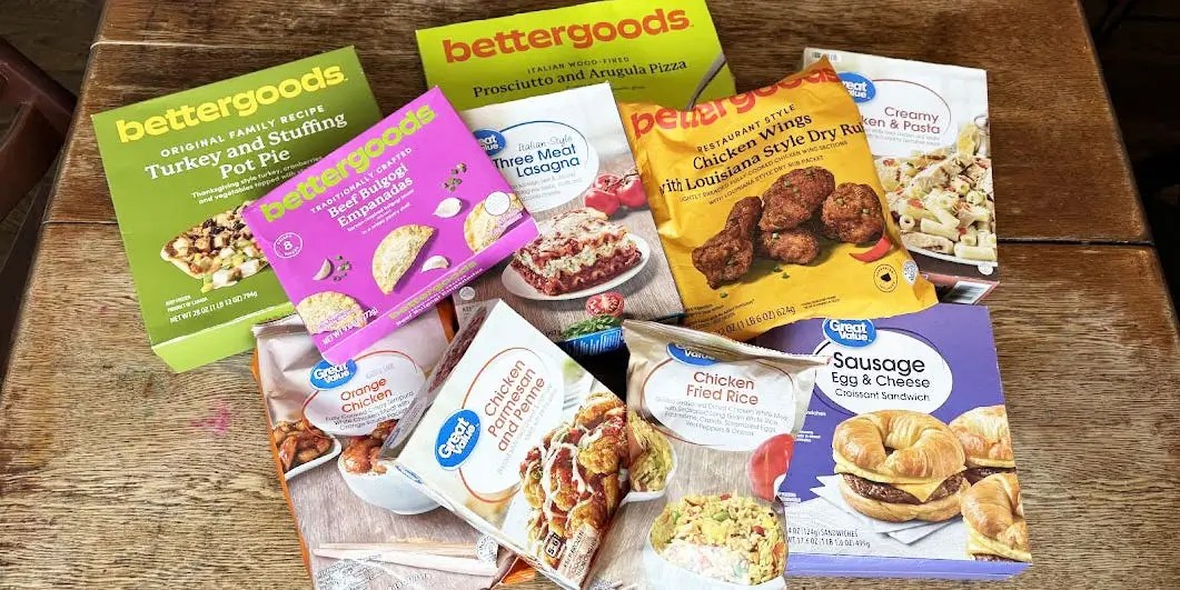 Walmart Frozen Meals, Great Value and Bettergoods Items Ranked