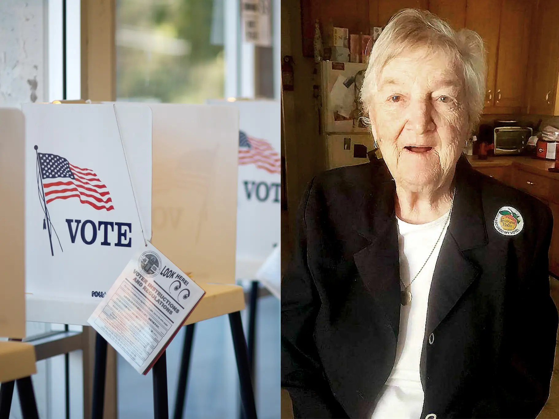An 81YearOld Voted for the First Time; She Said It Was Emotional