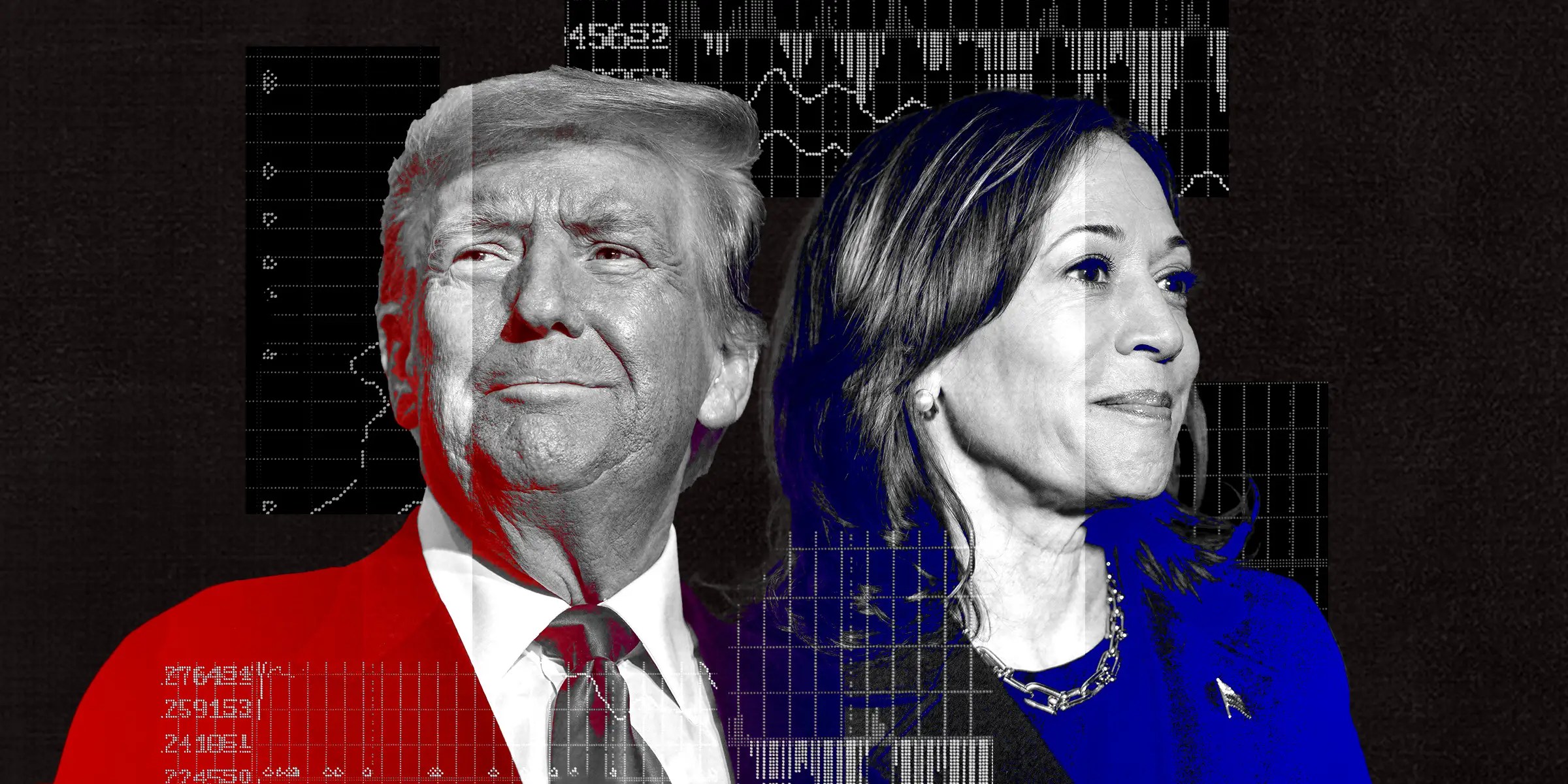 How Trump, Harris Presidencies Will Impact Stock, Bond, Crypto