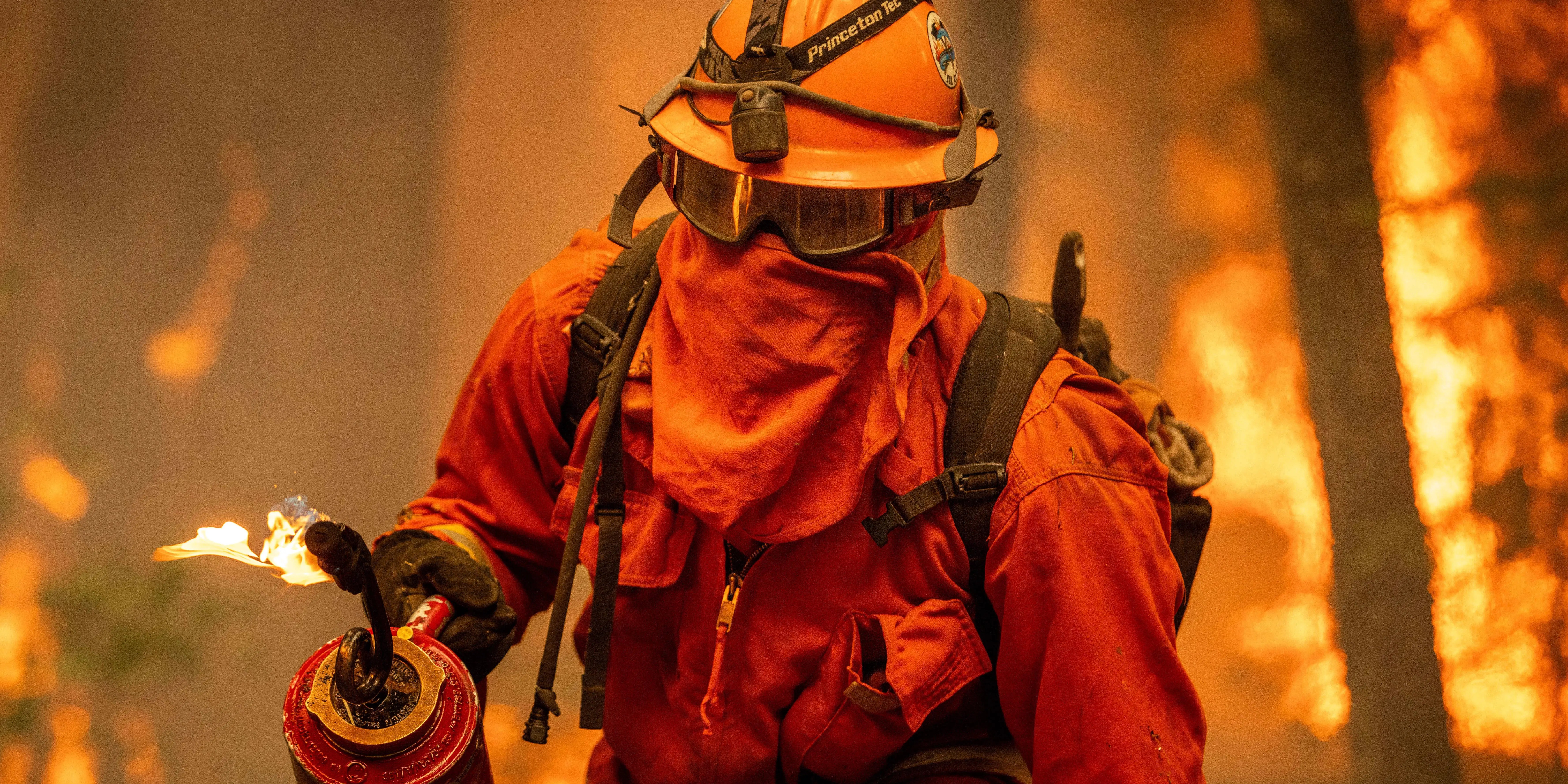 Hundreds of California prisoners are fighting the LA fires, with some earning little more than  an hour