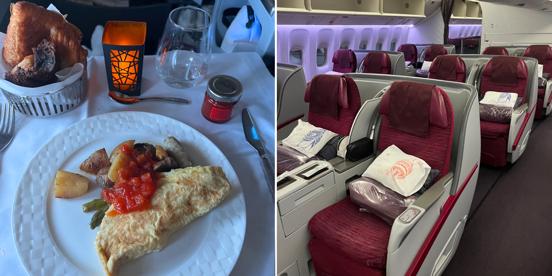 Trying Qatar Airways’ Business Class Flights for 26 Hours; Mostly Good