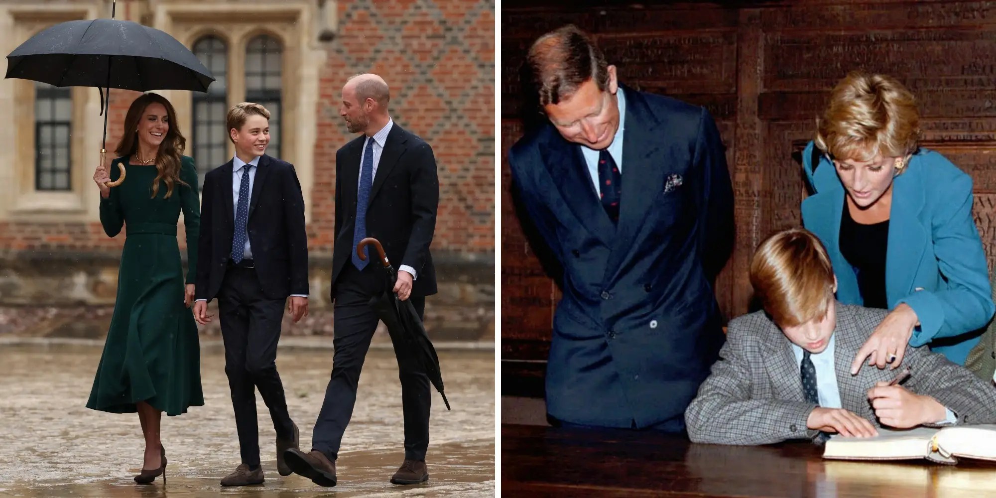 Prince George started at Eton College, following in his dad’s and uncle’s footsteps. See inside the elite boarding school.