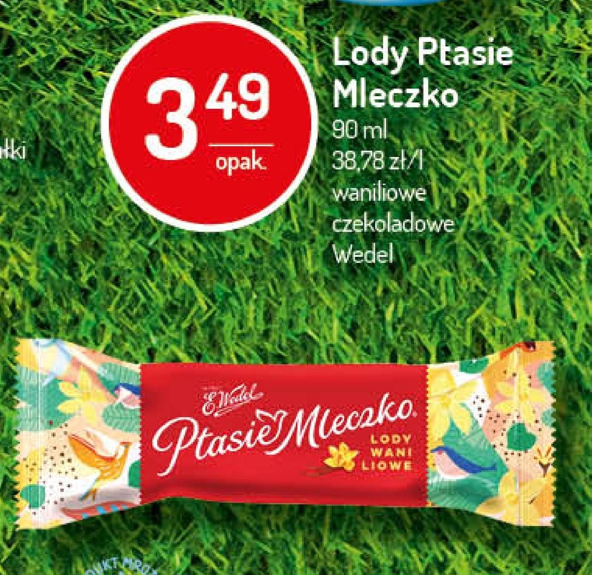 Archiwum Lody Bambino śmietankowe o smaku waniliowym lub polewie