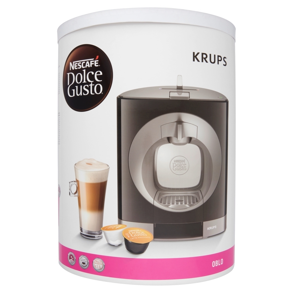 Krups Nescafé Dolce Gusto Oblo Ekspres do kawy czarny promocje i