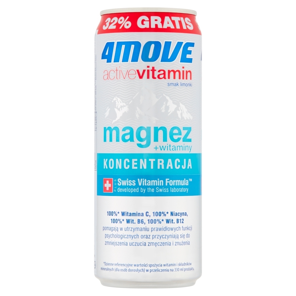 Napój energetyczny 4Move 21 TANIEJ! promocja Hala Banacha Ding.pl