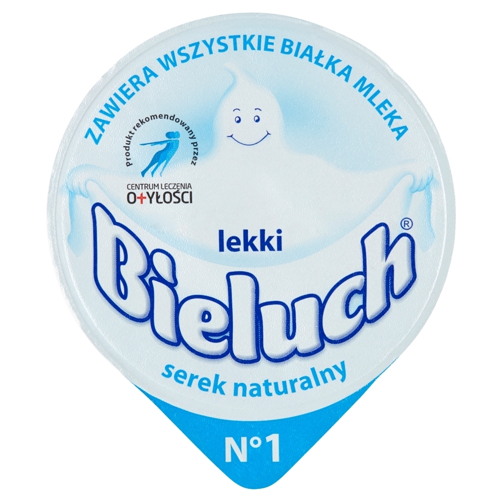 Bieluch Lekki serek naturalny 150 g 10 TANIEJ! promocja Auchan