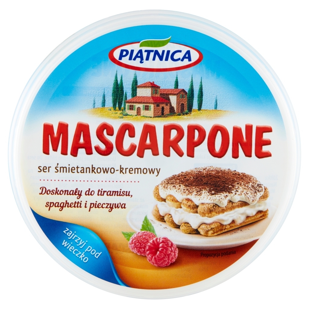 Piątnica Ser Mascarpone 500 g 25 TANIEJ! promocja Aldi Ding.pl