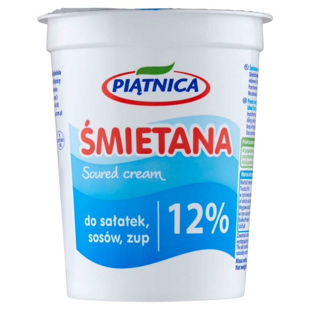 Piątnica Śmietana 12 400 g promocja SPAR Ding.pl