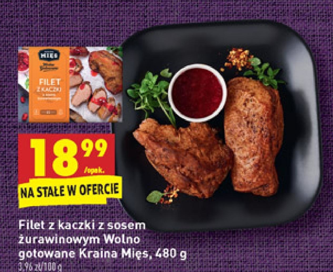 Archiwum Filet z kaczki Kraina Mięs Biedronka 28. 09. 2020 03. 10