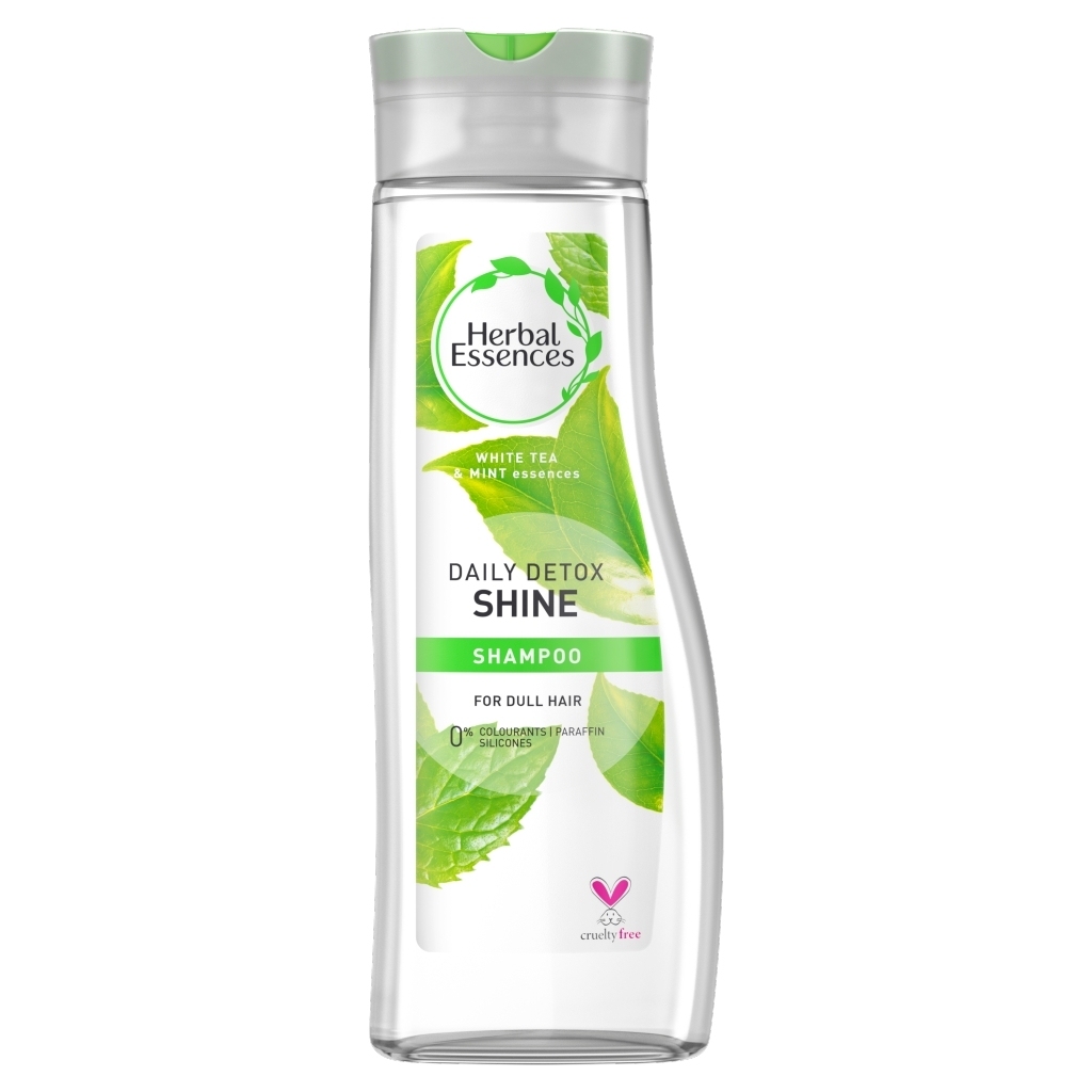 Herbal Essences Daily Detox Shine Szampon do włosów pozbawionych blasku