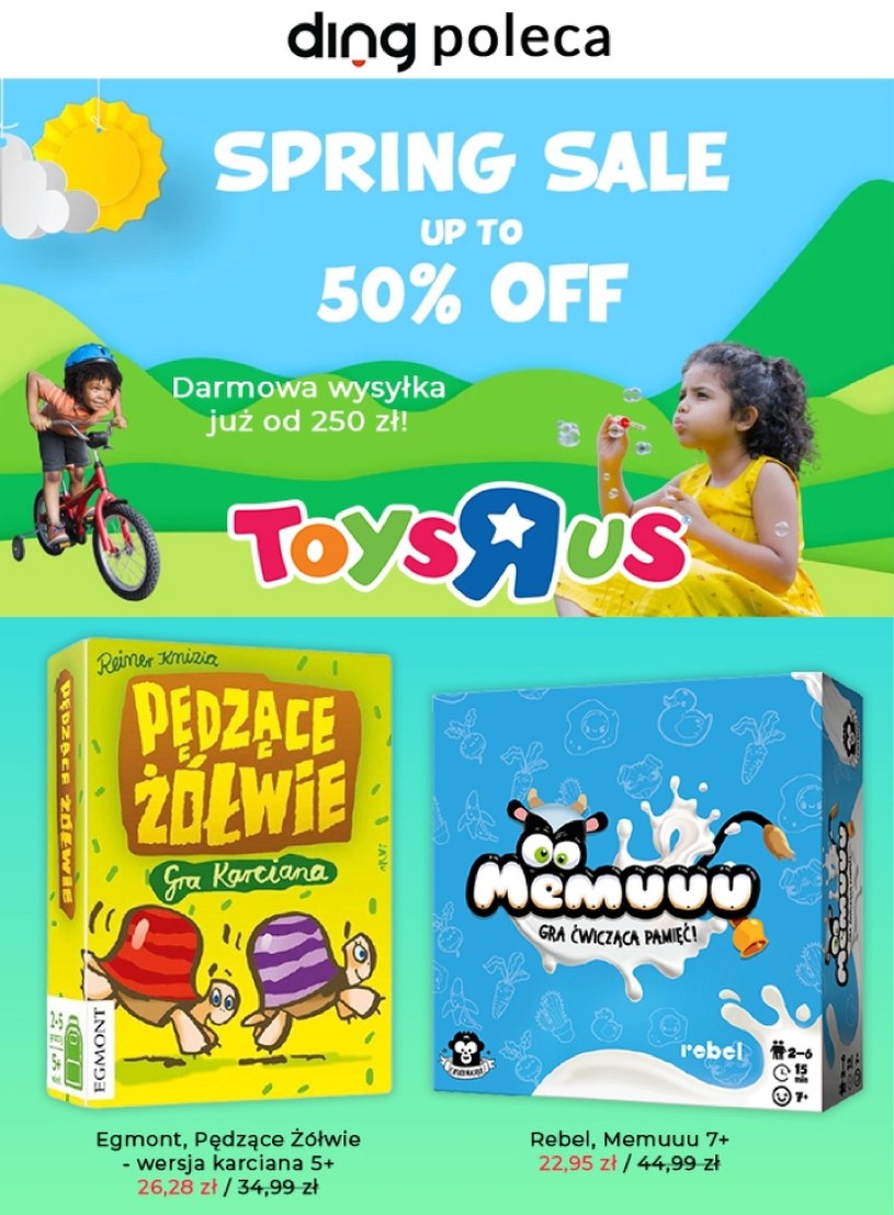 Gazetki Toys“R“Us promocje, przeceny Promoceny.pl