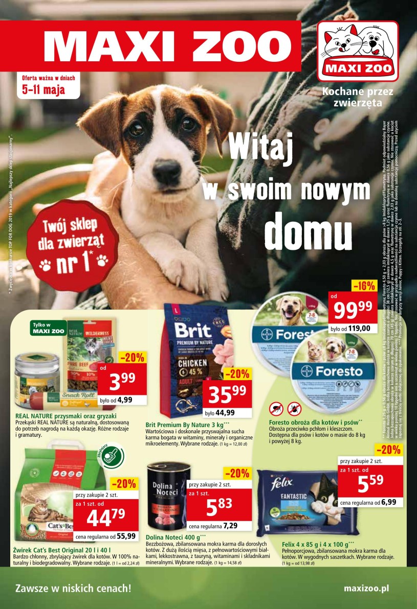 Sklepy Maxi Zoo Żory Promoceny.pl gazetki, promocje, przeceny