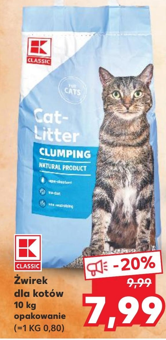 Archiwum Żwirek dla kota Kaufland Kaufland 10. 06. 2021 16. 06