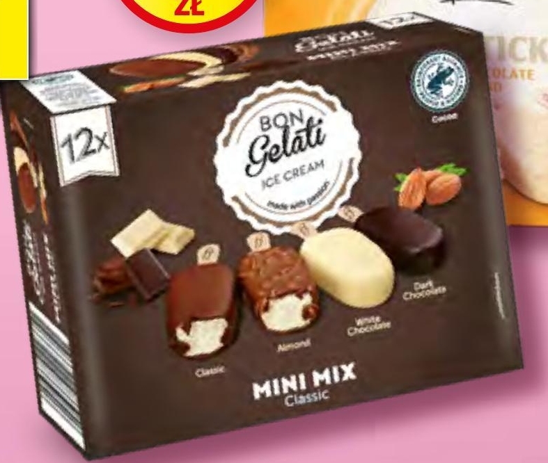 Archiwum Lody Bon Gelati Lidl 22. 07. 2021 24. 07. 2021