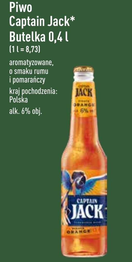 Archiwum Captain Jack Exotic Daiquiri Piwo smakowe 400 ml Aldi 25