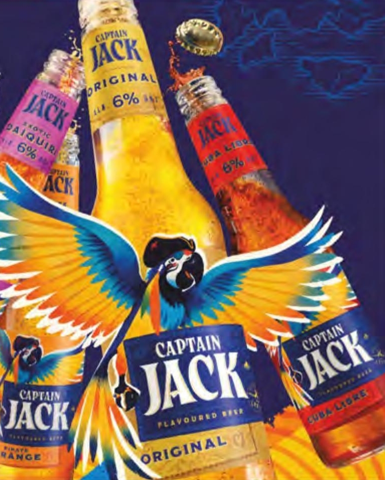 Archiwum Captain Jack Exotic Daiquiri Piwo smakowe 400 ml Słoneczko
