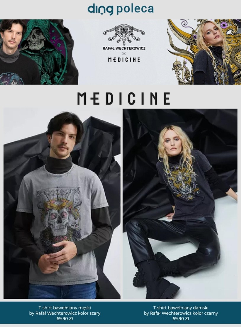 Archiwum Tshirt damski Medicine Medicine 17. 10. 2022 18. 11