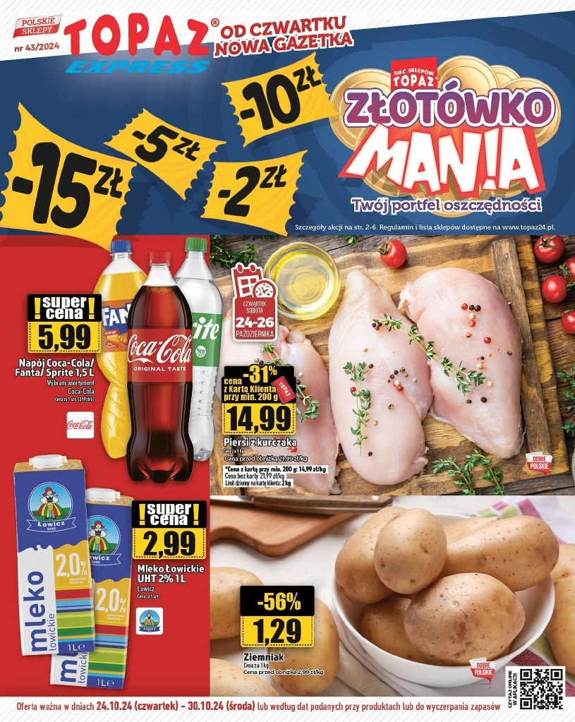 Żelki Bebeto Topaz 24. 10. 2024 30. 10. 2024 PromoCeny.pl