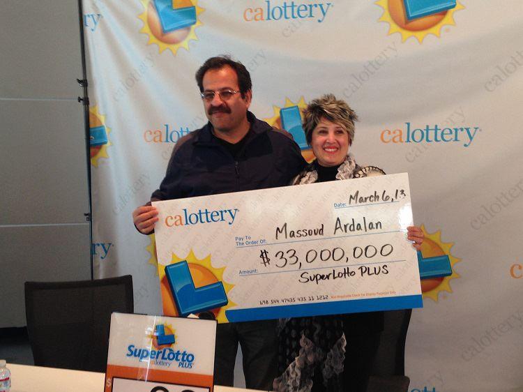 Iranian couple wins California's 33 million SuperLotto Kodoom